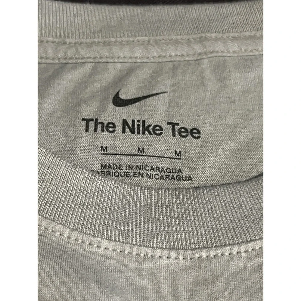 Nike‎ SF 49ers T-Shirt Womens Medium Grey Super Bowl LVIII Faithful Graphic Tee